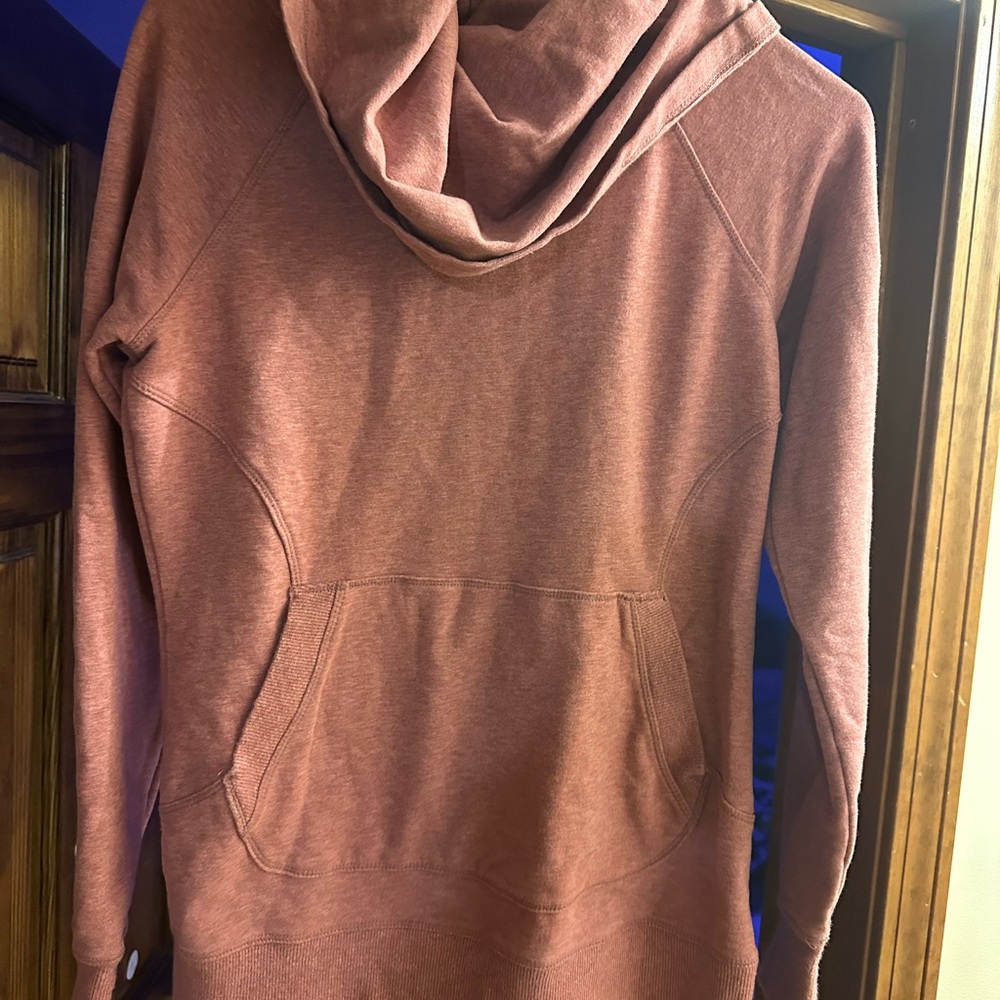 Women's LLBean cowel neck Sweatshirt - Rose XS